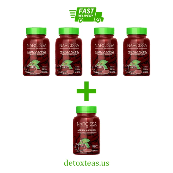 Narcissa Acerola Capsule – Buy 4 Get 1 Free